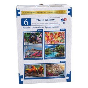 TCG Photo Gallery 6 Jigsaw Puzzles Family Pack 2019 Premium Quality 14+ New